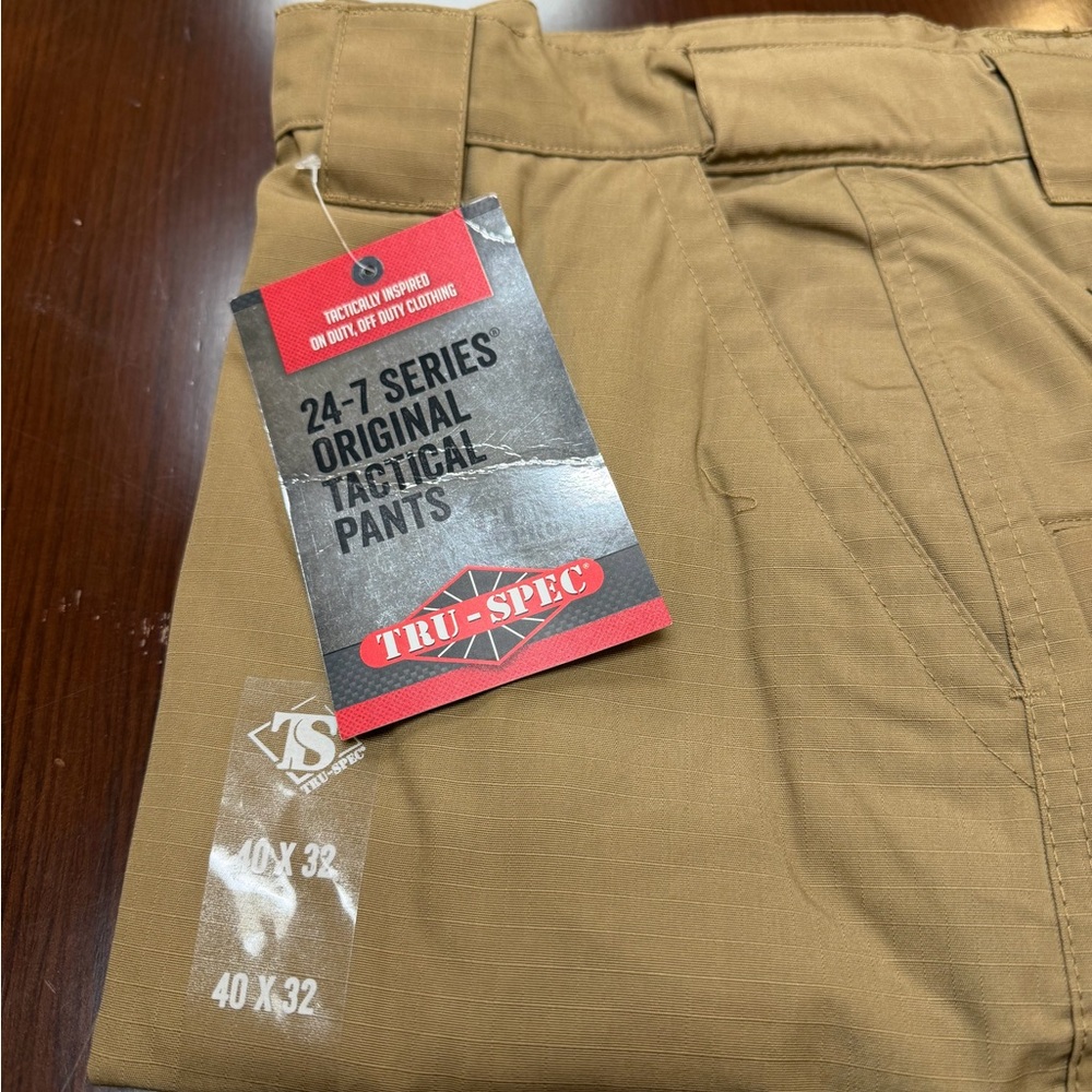 5.11 Tactical Men's Cargo Pants - Tan - Picture 7 of 11